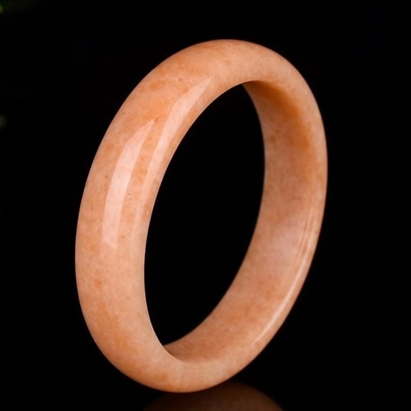 Orange jade bracelet - Picture 2 of 3